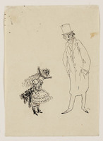 KT 2004 085
<br/>
Burgemeester Bas met feliciterend meisje
<br/>
<em>Prenen, Harry (1915-1992)</em>